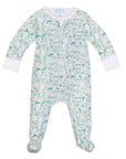 Joy Street Golf Print Zip Onesie Baby