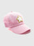 Glitter Gold Terry Star Patch Hat - Light Pink, Toddler (1Y-4Y)