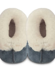 Suede Baby Slipper - Navy
