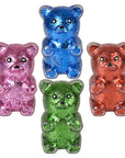 4.5" Sparkle Light-Up Puffer Gummy Bear - LLB Toys