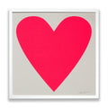 Art Print - Neon Pink Heart