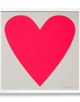 Art Print - Neon Pink Heart