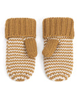 Classic Knit Winter Mittens for Kids