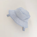 Light Blue Stripe Seersucker Bucket Hat Baby & Toddler