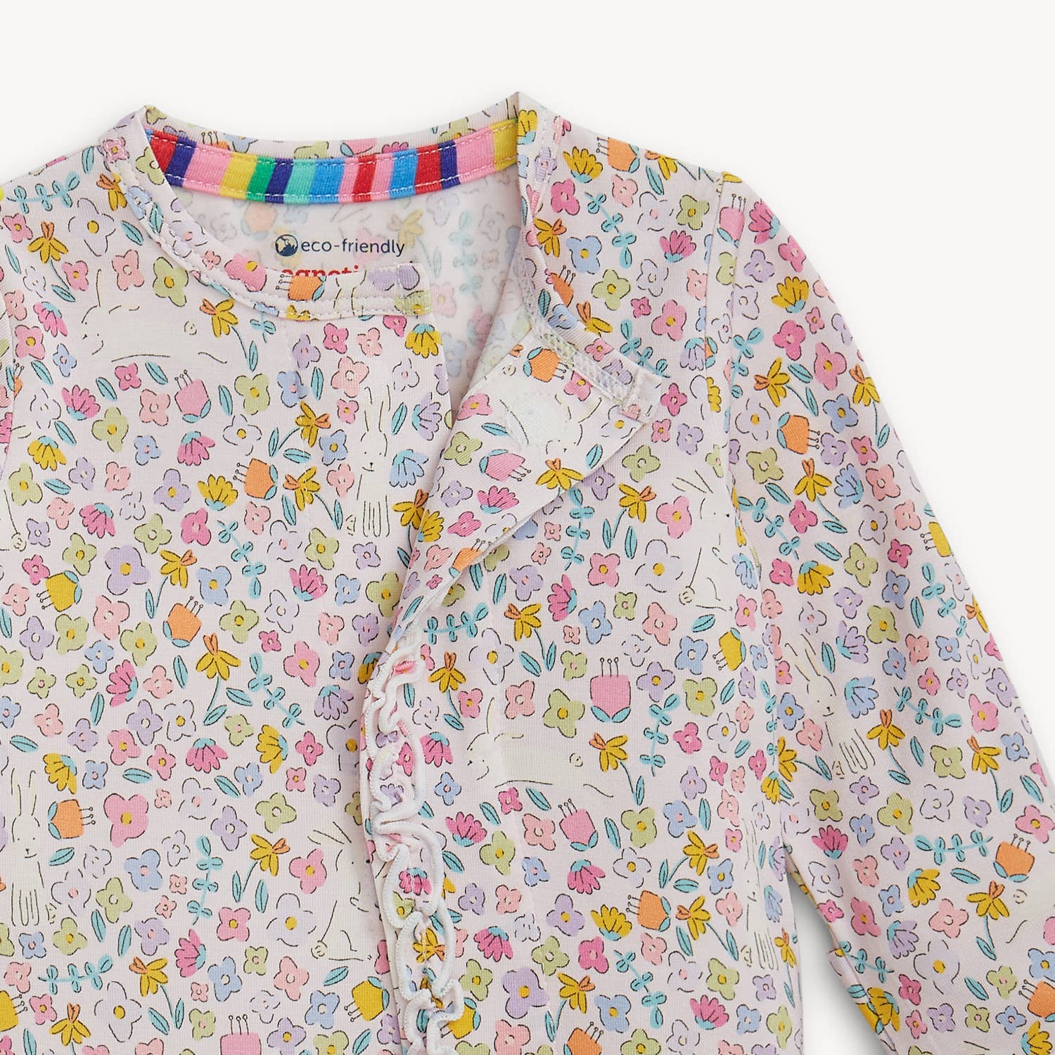 Magnetic Me Bunny Blossom Modal Footie