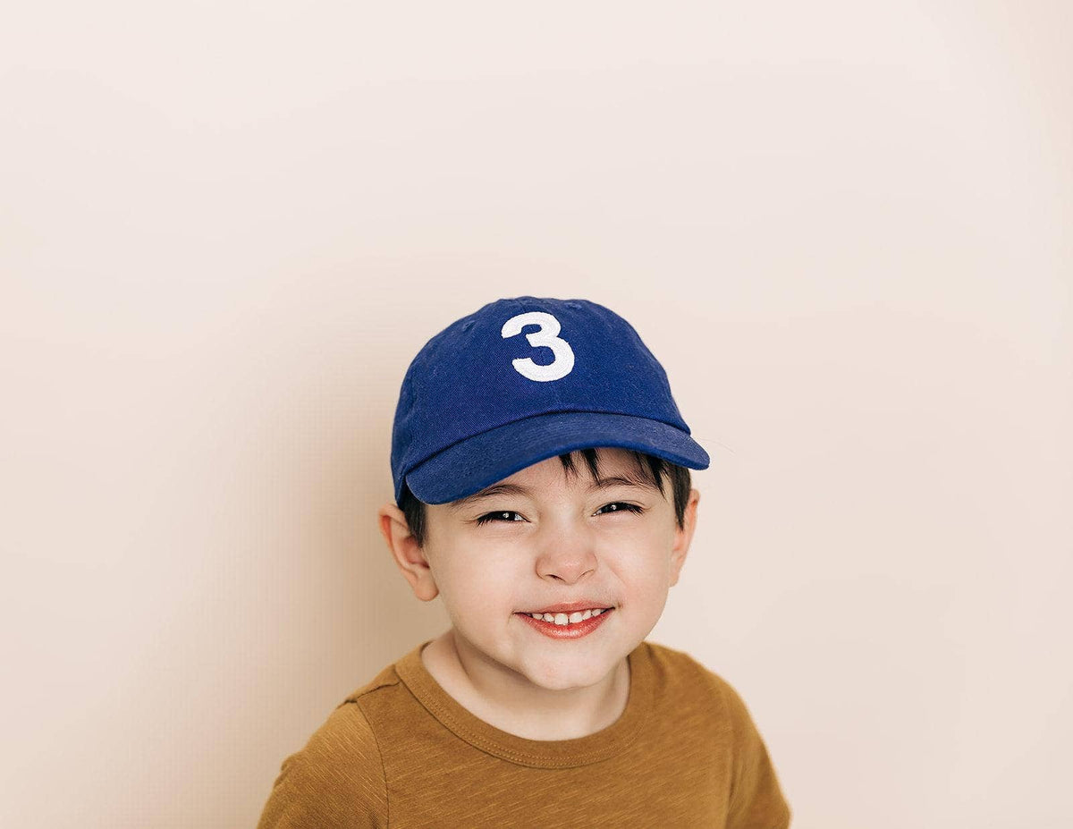 Denim Number Baseball Hat: 1 / Toddler (1Y-4Y)