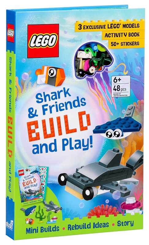LEGO Books: Shark &amp; Friends Build and Play Box by AMEET Publishing: Kit - Paperback; 48 pages / English