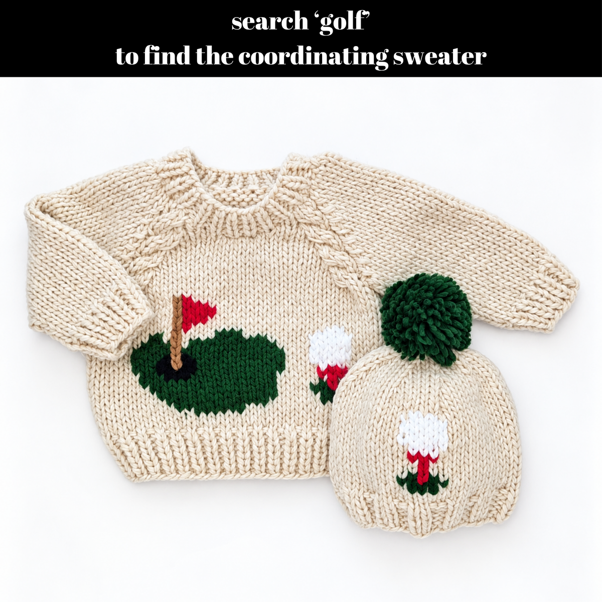 Golf Beanie Hat for Baby &amp; Kids