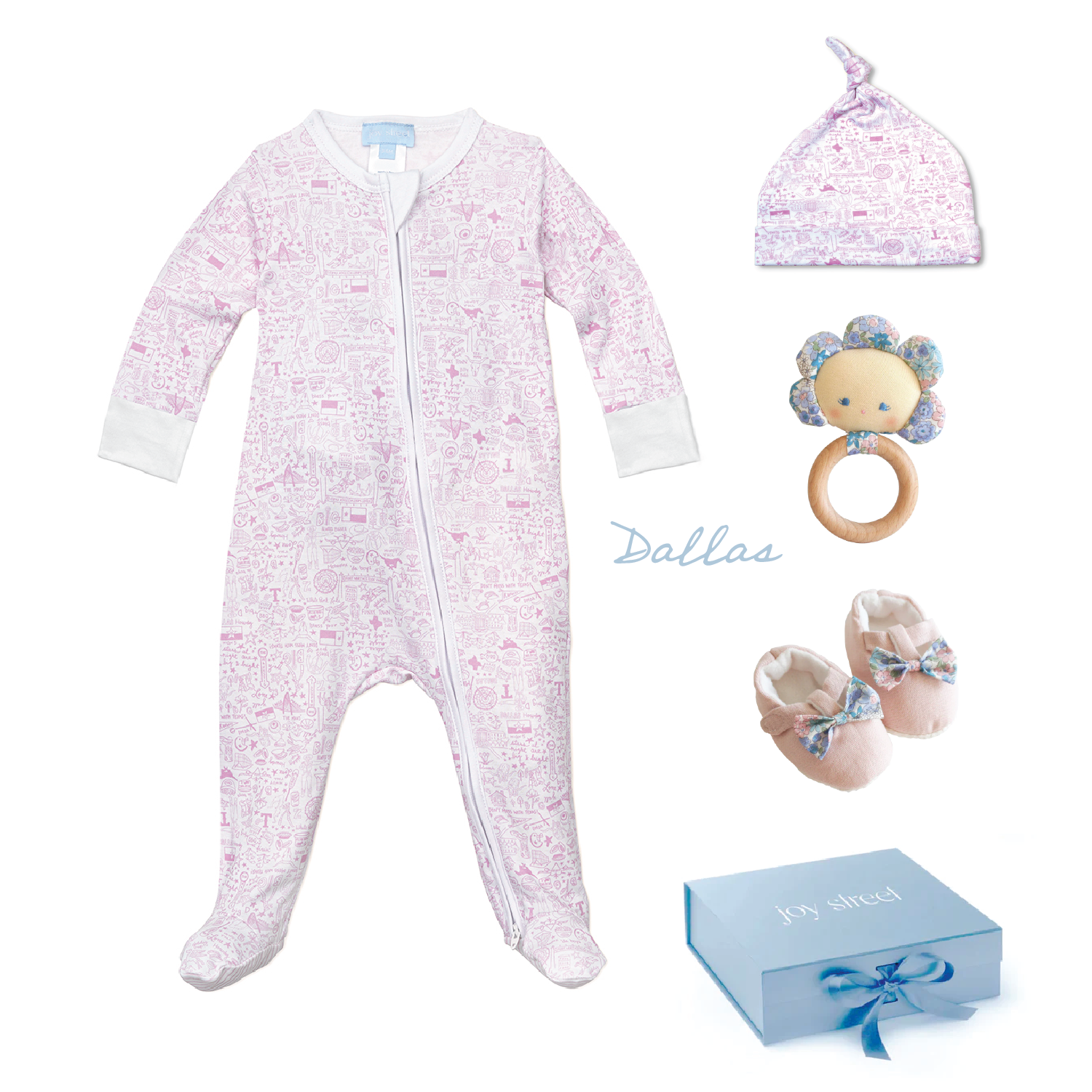 Dallas-Fort Worth Baby Gift Set