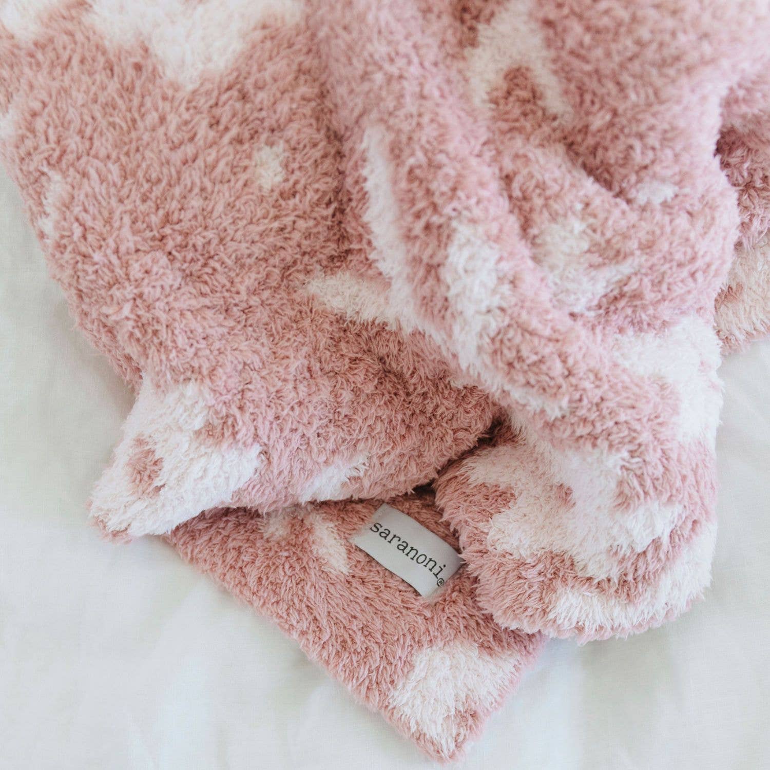 DOUBLE-LAYER BAMBONI® MINI BLANKETS: Petal Double Layer