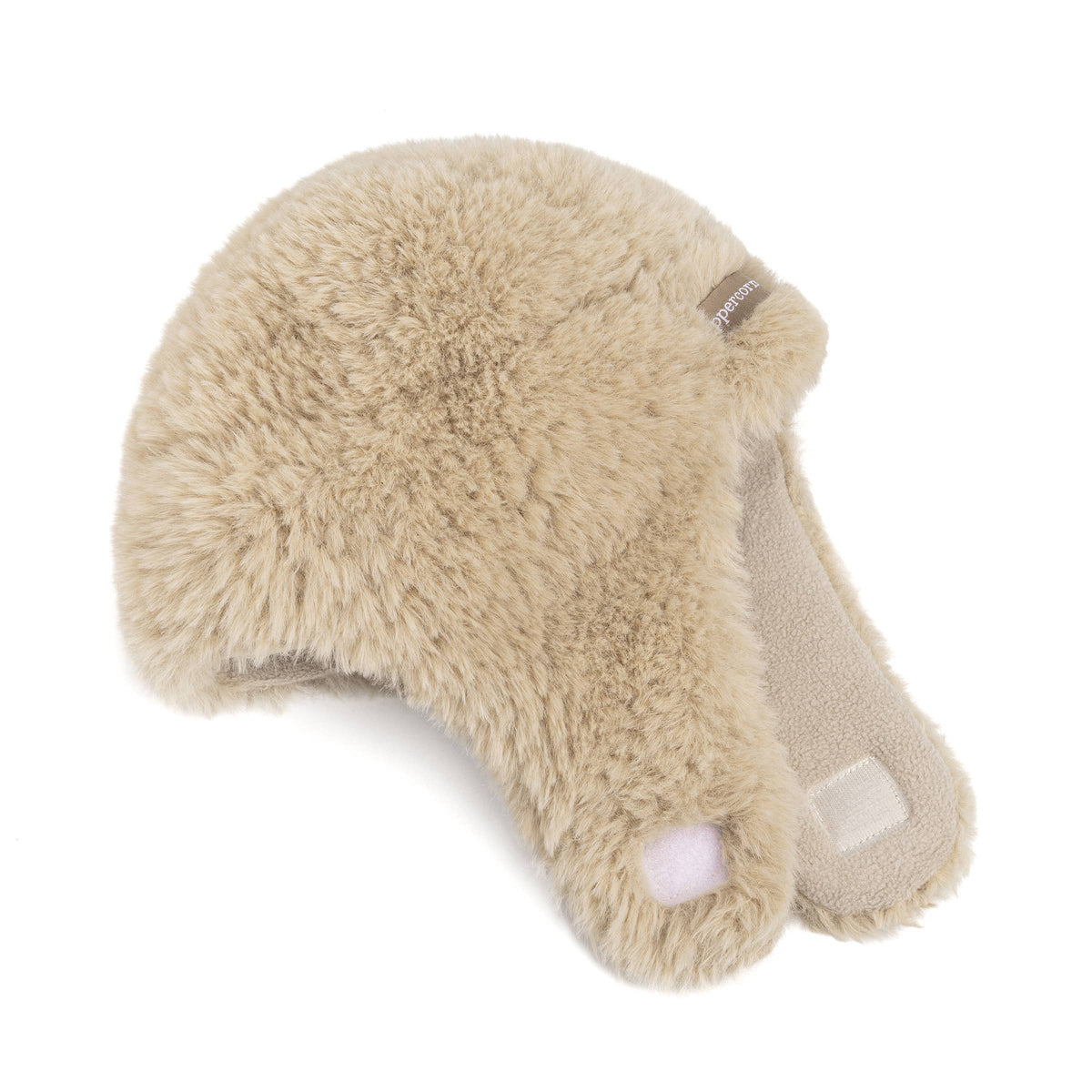 Baby Toddler Soft Knit Earflap Hat with Chin Strap