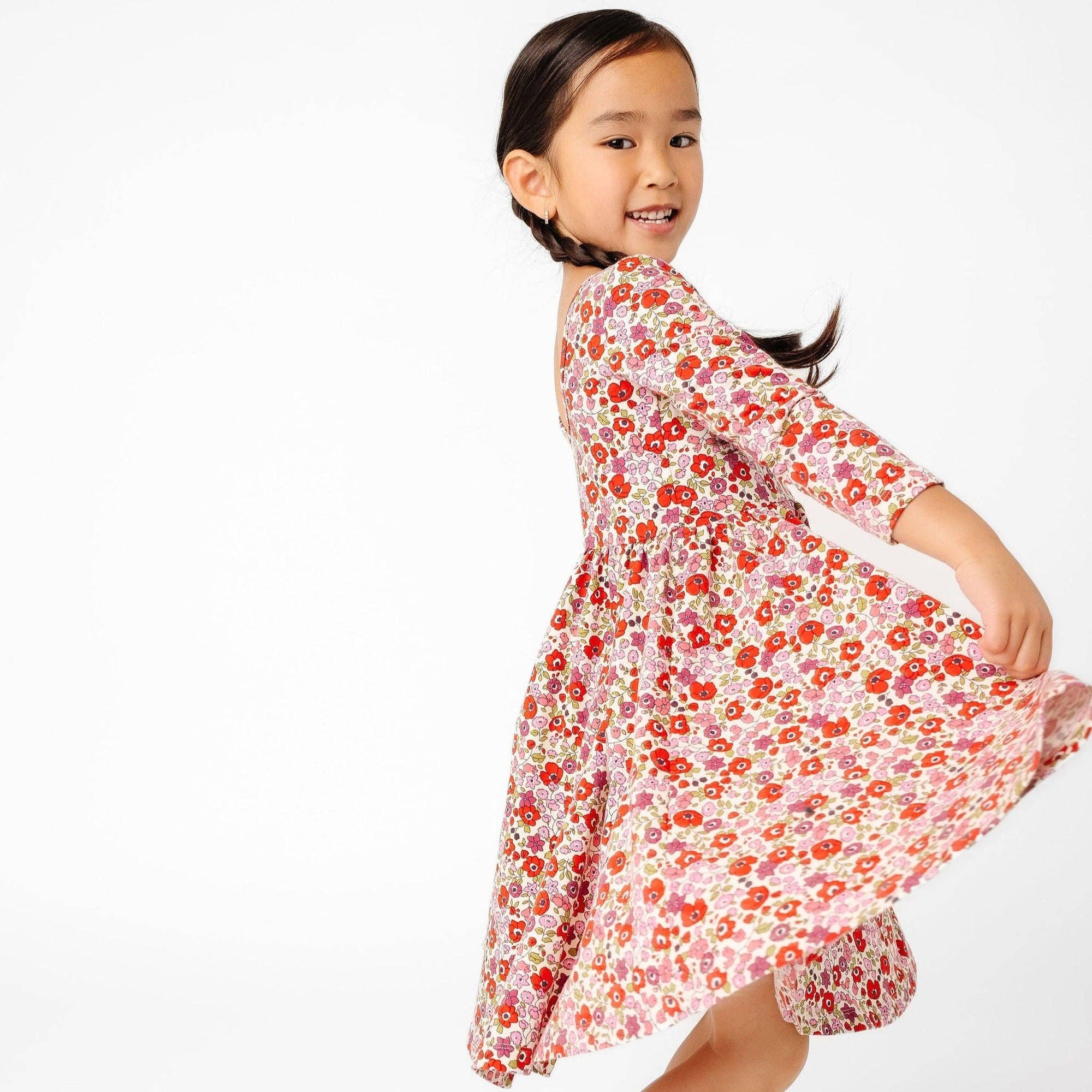 The Ballet Dress in Poppy Floral