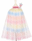 Unicorn Costume Cape Set w/ headband & wand (sz 3-4 yrs)