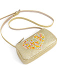 Little Girls Glitter Sparkle Purse with Heart : Vintage Rose