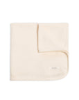 Brushed Back Pointelle Swaddle Blanket: Haran Floral