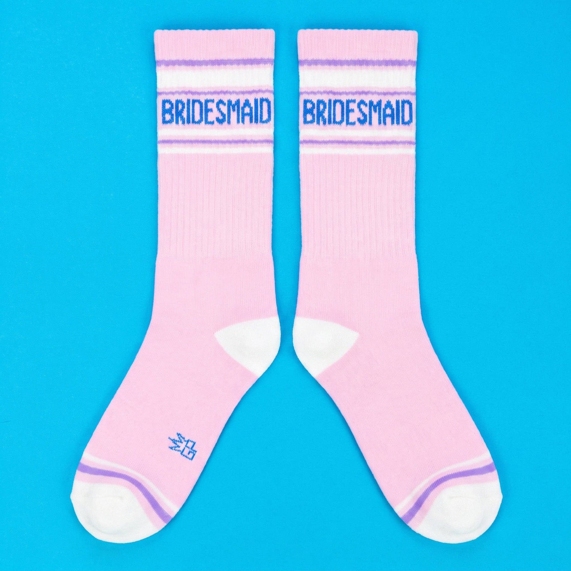 Bridesmaid Gym Crew Socks