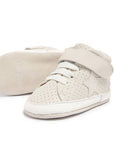 Baby Hightop Leather Sneakers - Cream