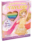 Sparkle with Taylor! A Glitter Coloring Kit by Editors of Silver Dolphin Books: Kit - Paperback; 64 pages / English
