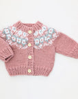 Fairisle Rosy Cardigan Sweater for Baby & Toddler