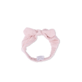 Solid Muslin Lotus - Knot Headband: O/S