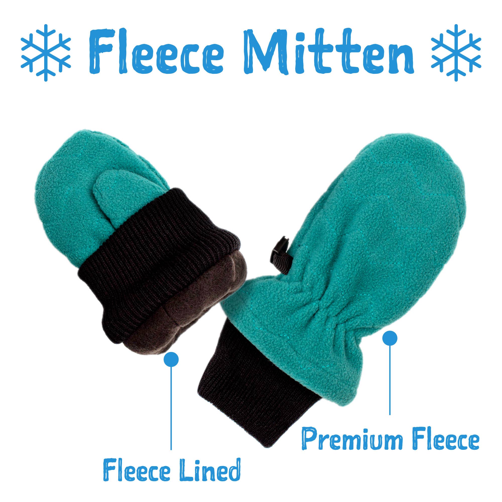 Dusty Pink | Fleece Mittens: S (3-9 Months) Thumbless / Fleece