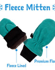 Dusty Pink | Fleece Mittens: S (3-9 Months) Thumbless / Fleece