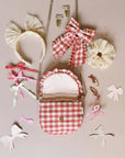 Scalloped Bow Tie Clips 3 pack