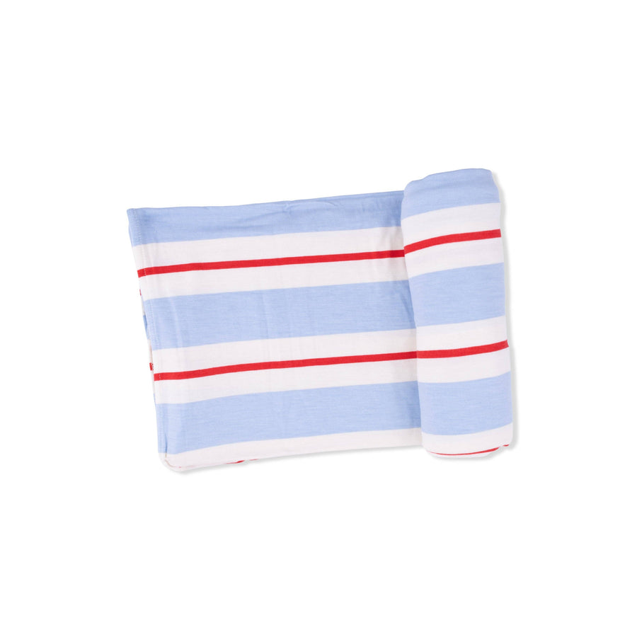 Preppy Rugby - Swaddle Blanket: 45X45
