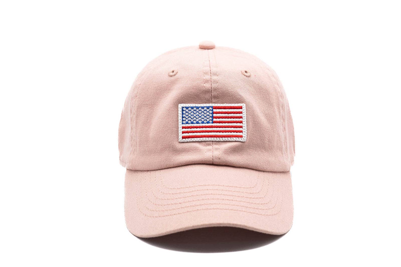Flag Patch Baseball hat: Denim / Toddler (1Y-4Y)