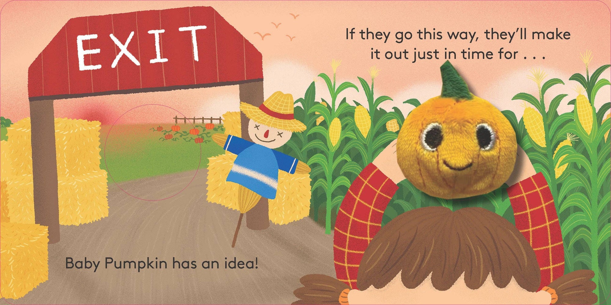 Baby Pumpkin: Finger Puppet Book