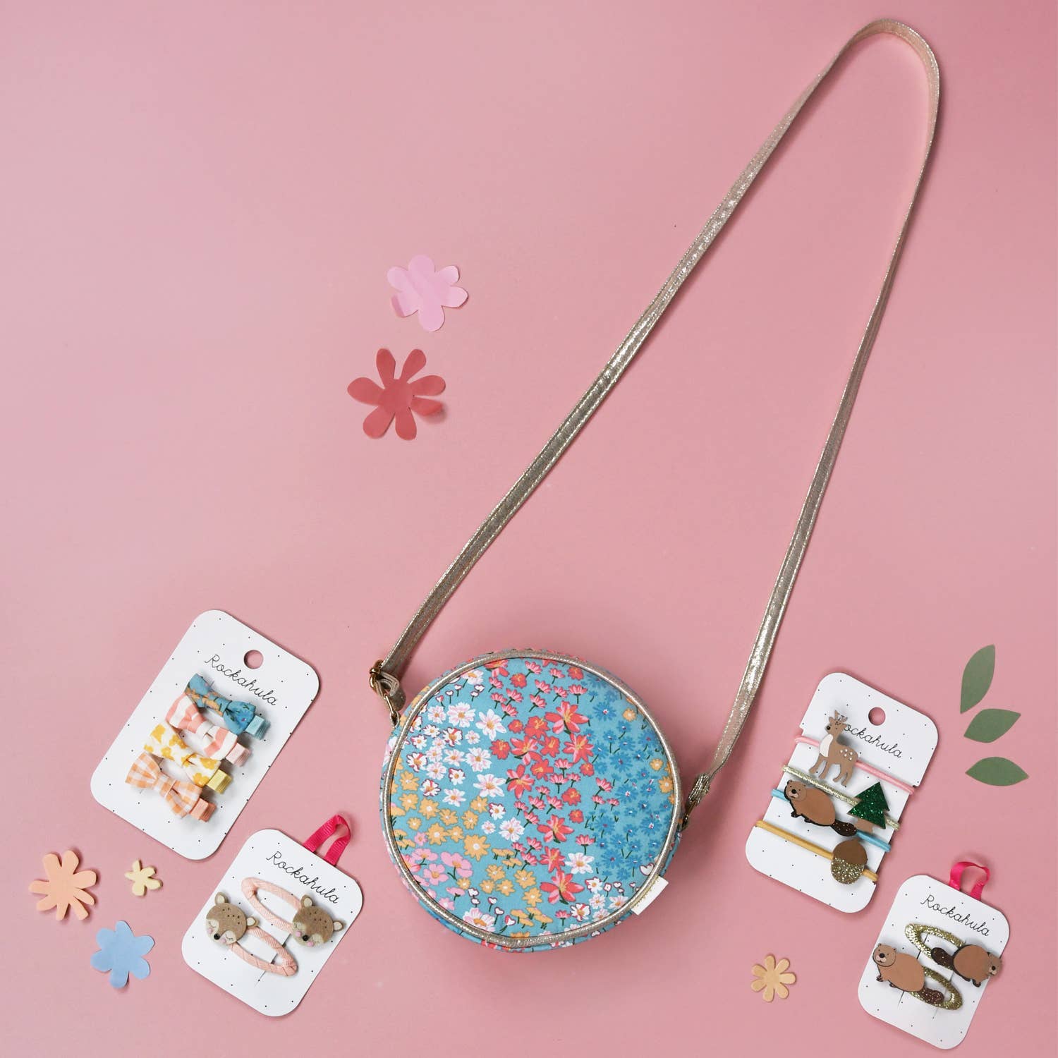 Heidi Floral Round Bag