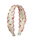 Martha Ditsy Scalloped Headband