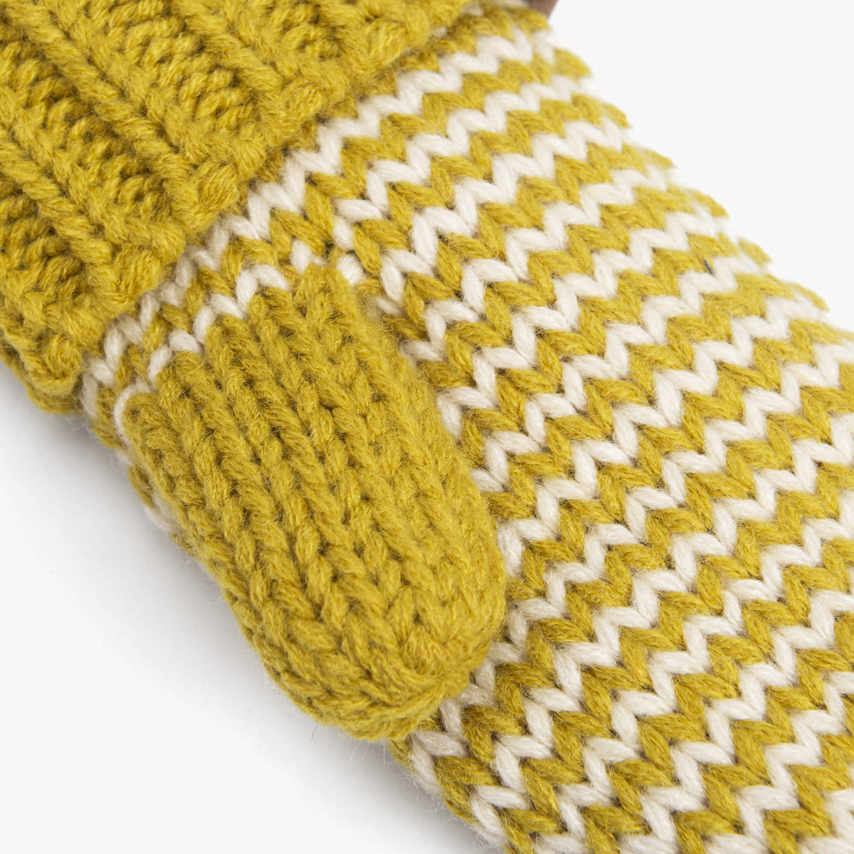 Classic Knit Winter Mittens for Kids