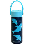 Core Insulated Pop Fidget Handle Bottle 18oz - Sharks Ahoy