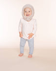 Baby Toddler Soft Knit Earflap Hat with Chin Strap