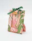 Mini Hand-Marbled Picture Frame Ornament | Peony Bloom