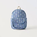 Kids Floral Daisy Backpack Lightweight School Bag: Blue