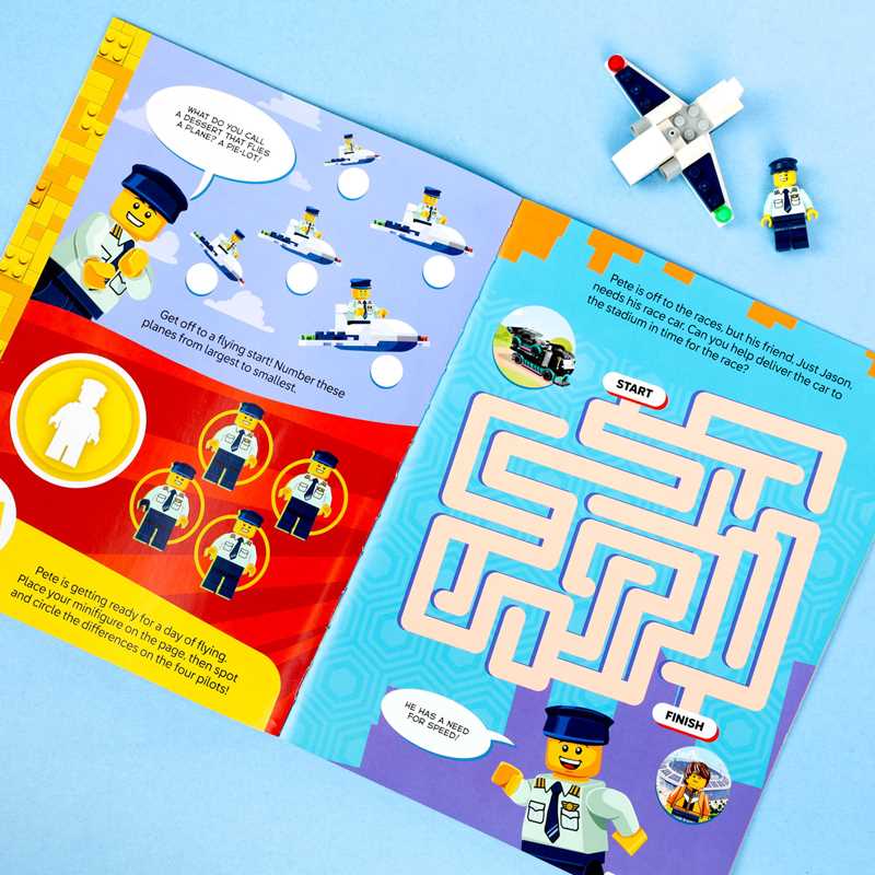LEGO City: Let's Fly! by AMEET Publishing: Paperback; 32 pages / English