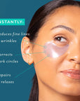 UNDEREYE Restoring Night Eye Mask Gels Under Eye Patches