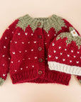 Strawberry Cardigan Baby & Child Cardigan Sweater