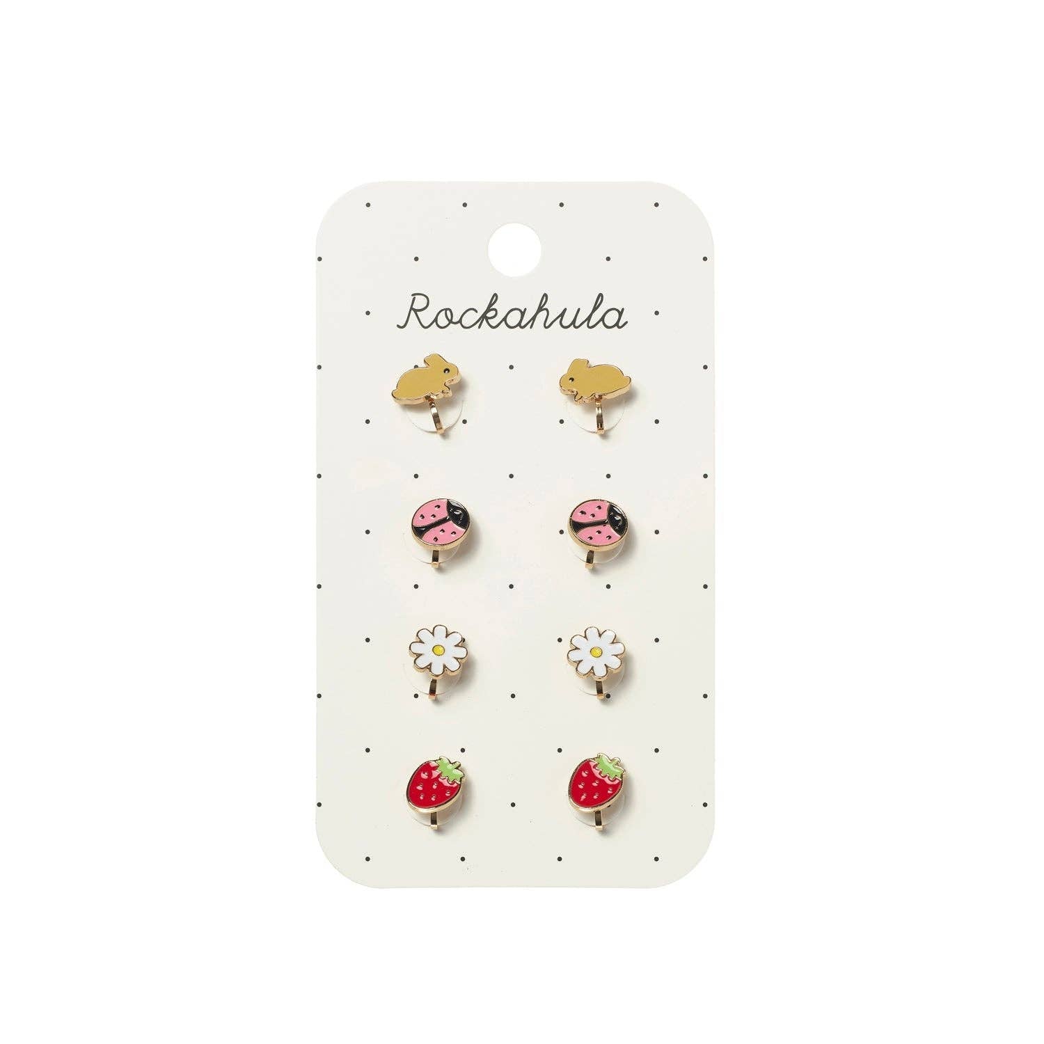 Carnival Clip On Earrings