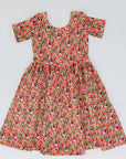 Short Sleeve Twirl Dress in Posy Pop: Posy Pop