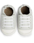 Leather Baby Shoe Sneaker - Gray