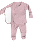 Footie - Peony: 0-3 M