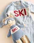 Sweater Knit Romper Ski
