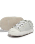Leather Baby Shoe Sneaker - Gray