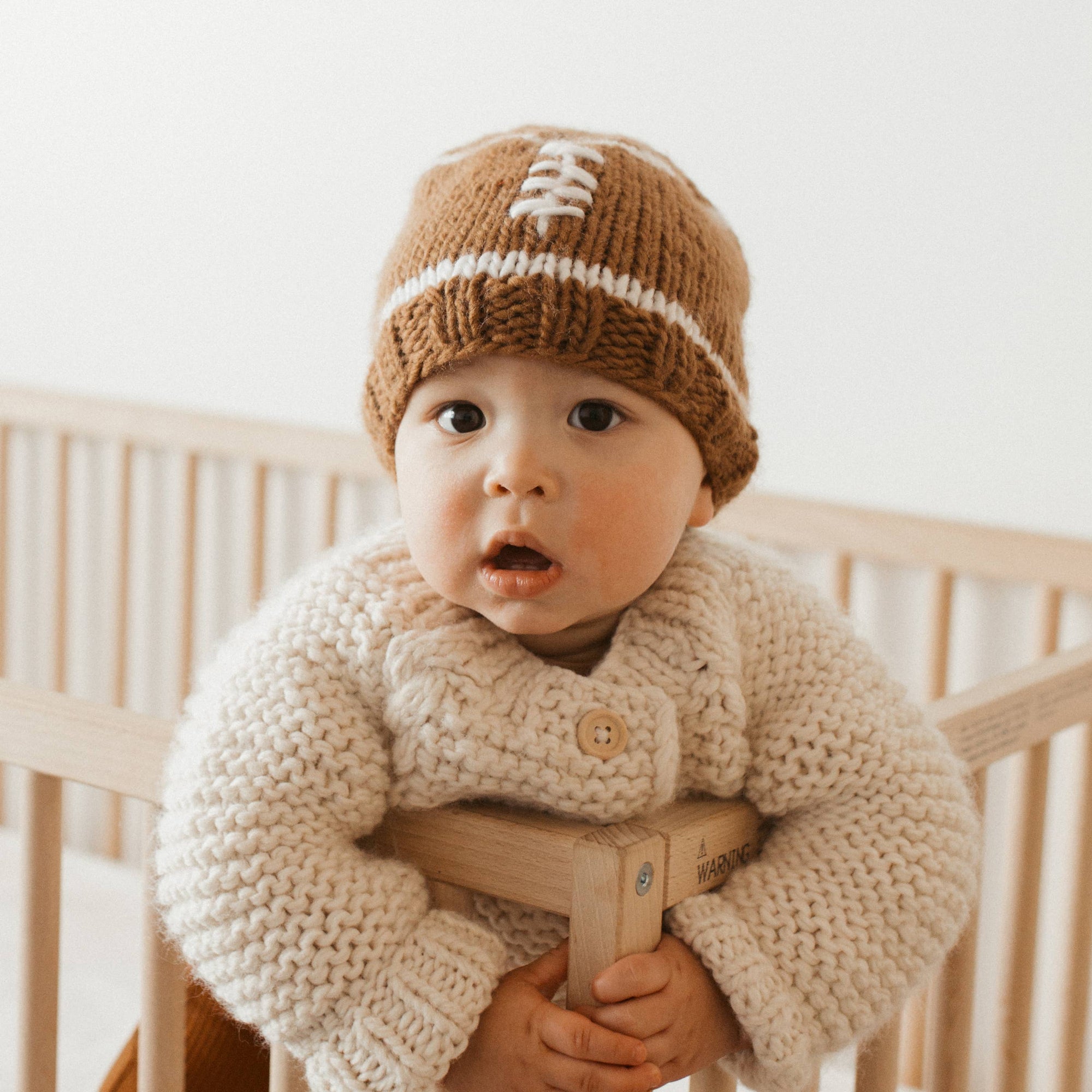 Football Beanie Game Day Hat Baby &amp; Kids