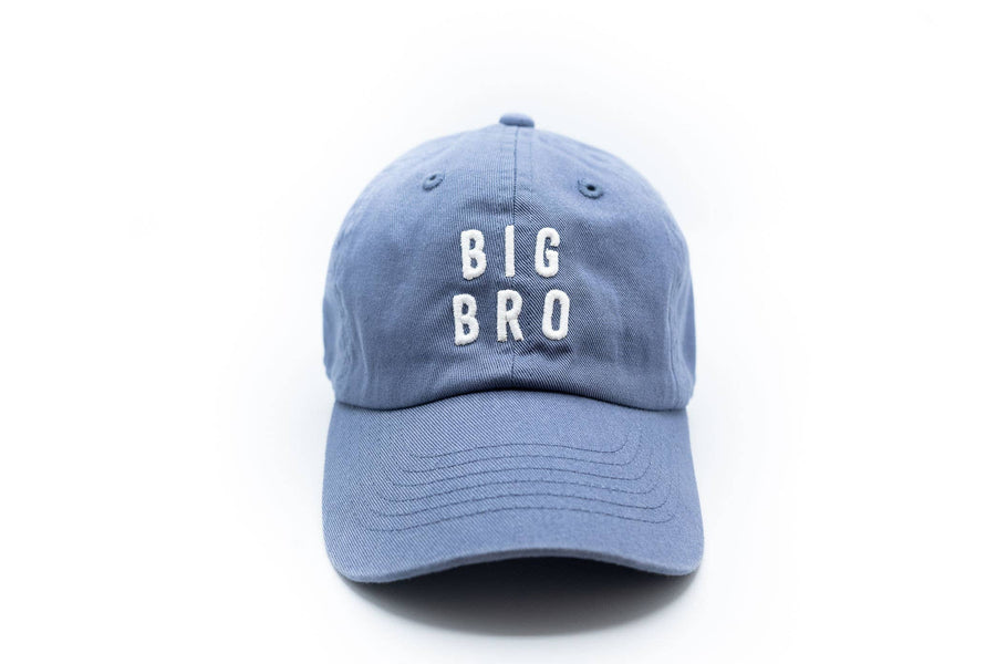 Big Bro Baseball Hat: Dusty Blue / Child (5Y-10Y)