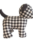 Alimrose Musical Puppy Black Check Linen