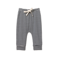 Nature Baby Drawstring Pants Navy Stripe